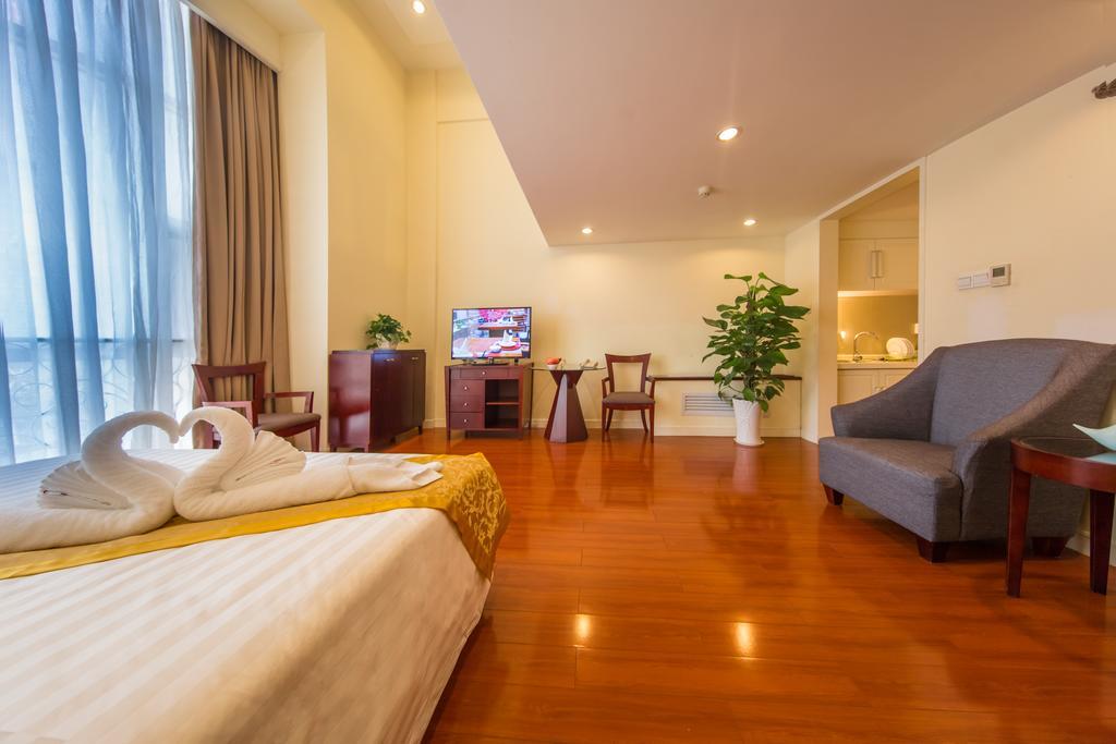 Yantai Meiya International Aparthotel Экстерьер фото
